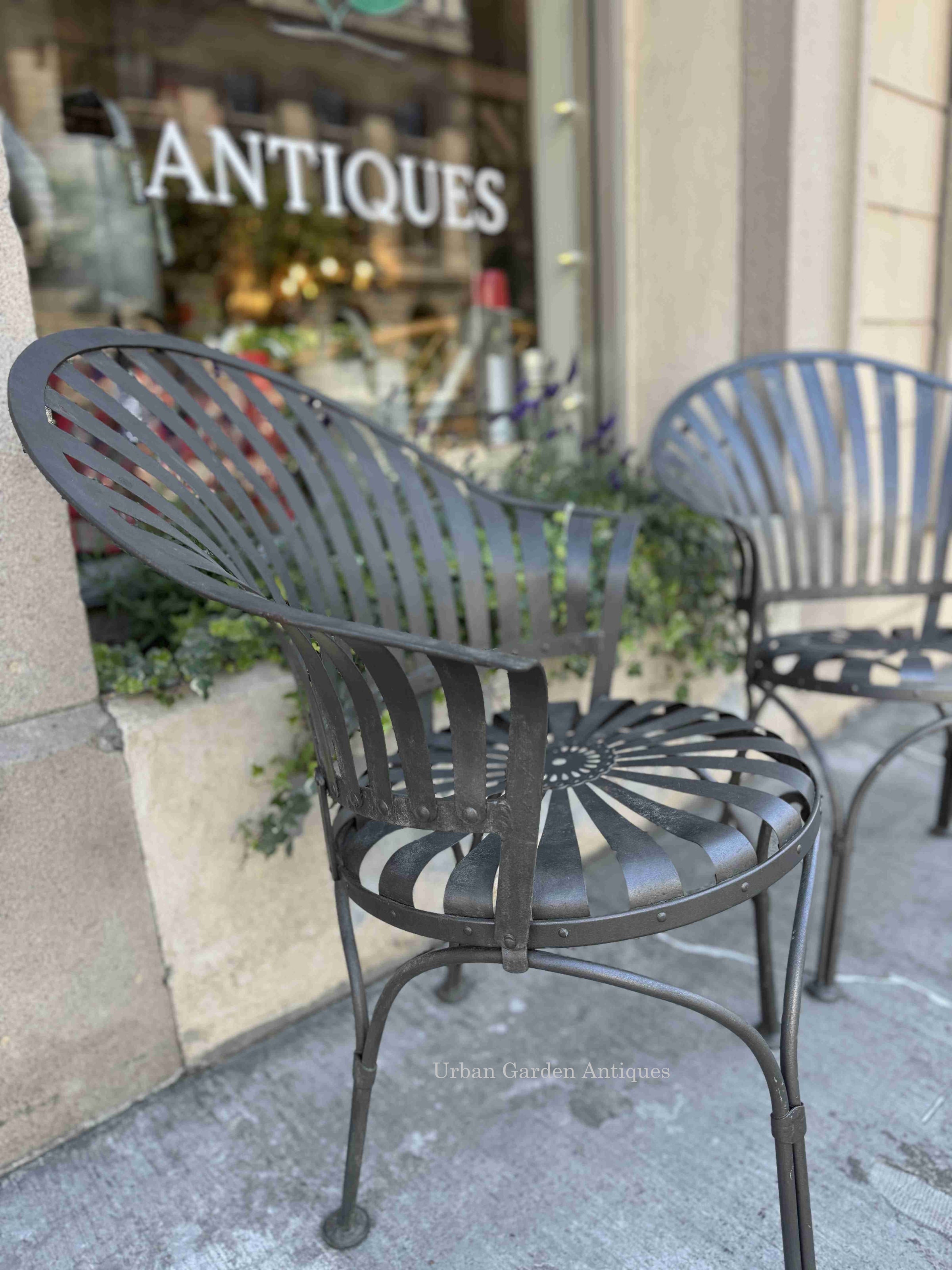Francois Carre Sunburst Captain's Chairs | The Urban Gardener